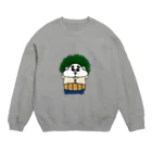 ひもとキャラクターズショップのひもにゃん アニキver. Crew Neck Sweatshirt