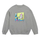 あざらしはうすのあざらしサウナ Crew Neck Sweatshirt