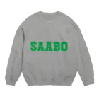 SAABOのSAABO_FUR_LOGO_G Crew Neck Sweatshirt