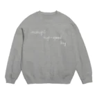 PANDAILLBURNINGの深夜高速少年 Crew Neck Sweatshirt