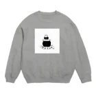 かおかけパンダのプチガトー Crew Neck Sweatshirt