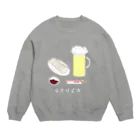 さけべろ。のギョウザclub Crew Neck Sweatshirt