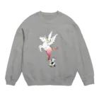 杜の魚のペガサス誕生！ Crew Neck Sweatshirt