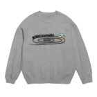 ＭＩＨＡ－ＨＡのかたつむりＴシャツ（文字黒） Crew Neck Sweatshirt