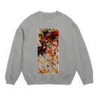 Honoka の花火の様に儚い想い Crew Neck Sweatshirt