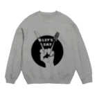 y.y.のいただきます Crew Neck Sweatshirt