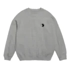 G-Holic Storeの吠える黒柴 Crew Neck Sweatshirt