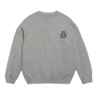 ICON GRAPHICA オフィシャルストアのジンジャーブレッドマン（黒） Crew Neck Sweatshirt