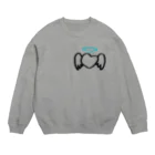 水飼 瓶魚のTENJU [Bleu Ciel]★HAKUDOH Crew Neck Sweatshirt