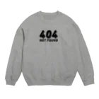 問題が発生しましたの404 not found [BK] Crew Neck Sweatshirt