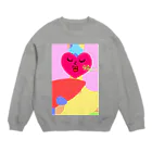 Miyuki_Sakagamiの健康診断。 Crew Neck Sweatshirt