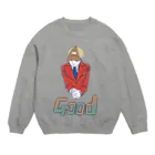 柳沢ユーヲのWILL BE GOOD MAN Crew Neck Sweatshirt