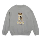 おーあみ避難所のポン太 Crew Neck Sweatshirt