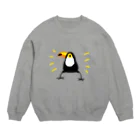 つぶあんの主張するオニオオハシ先輩 Crew Neck Sweatshirt