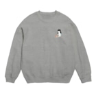 SUIMINグッズのお店の【小】忠実な海老握り Crew Neck Sweatshirt