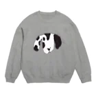 ゆきんこのダルメシアンくん Crew Neck Sweatshirt