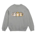 むちむちしっぽのうちのレオパ+α Crew Neck Sweatshirt