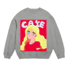 かなめのCAKE(RED) Crew Neck Sweatshirt