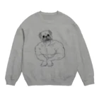 one-naacoのパグマッチョ Crew Neck Sweatshirt