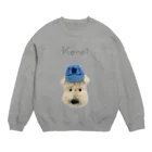 ihiのキャップけんぴ(ロゴ付き) Crew Neck Sweatshirt