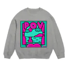 YMT.のPoV【マイアミ】 Crew Neck Sweatshirt