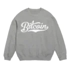 TROPiCALViBESのbitcoin #1 white font スウェット