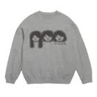 猫川のねこのKAZOKU Crew Neck Sweatshirt