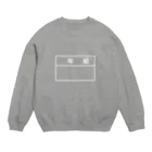 3out-firstの名札をつけよう Crew Neck Sweatshirt