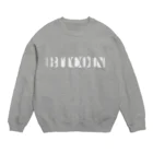 クリプトNのBitcoin-form Crew Neck Sweatshirt