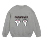 ХарукаのGive me five!!🙌 Crew Neck Sweatshirt