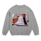 沼沼のhis and her sexuality Crew Neck Sweatshirt