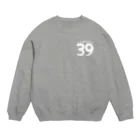 イラスト MONYAAT のワンポイント 39 Thank you B Crew Neck Sweatshirt