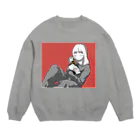 えりのあわ Crew Neck Sweatshirt