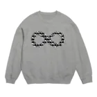 sapphirusの∞ メビウスの輪 Crew Neck Sweatshirt