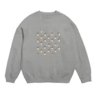 たゆんたゆんのドットたゆん Crew Neck Sweatshirt