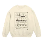 青ヶ島ちゃん（KAE SASAKI）のCafé Aogamiray カフェT Crew Neck Sweatshirt