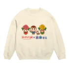 エツコロジーのばららちゃんと西郷どん Crew Neck Sweatshirt