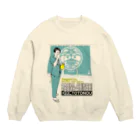 TakahashiAyuta（AUN）のサウナ紳士、現る Crew Neck Sweatshirt