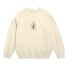 けちゃっぷごはんのお店のもぐもぐハムちゃん Crew Neck Sweatshirt