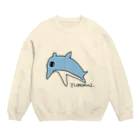 yunimalのバンドウイルカ Crew Neck Sweatshirt