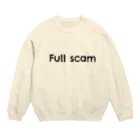 みんなで笑顔のfull scam Crew Neck Sweatshirt