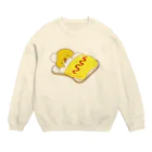 またりのＷＥＢ屋のひよっこオムライス Crew Neck Sweatshirt