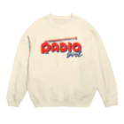 ねこぜもんのRADIO girl Crew Neck Sweatshirt