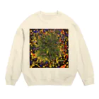 chowmnartのえん Crew Neck Sweatshirt