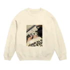 おつきちゃんのfoot  Crew Neck Sweatshirt