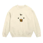 Andiamoのぴよフェイス Crew Neck Sweatshirt