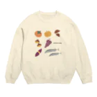 ari designの召し上がれ！ Crew Neck Sweatshirt