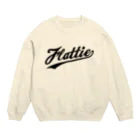 JEWEL's FARMのFlattie カレッジロゴ（B） Crew Neck Sweatshirt