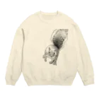 soi hẻm rojiのリス Crew Neck Sweatshirt