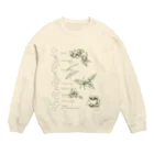 黒澤あおいの化学-カフェイン- Crew Neck Sweatshirt